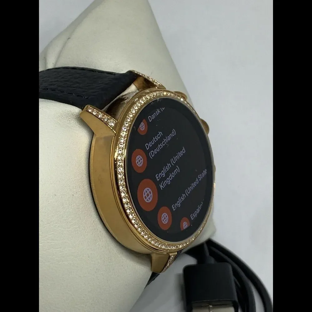 Fossil Gen 4 Authentic Digital Dial Smart Watch Custom Band FTW6011 DC516